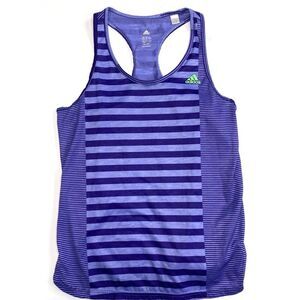 Adidas Climalite Striped Tank Top